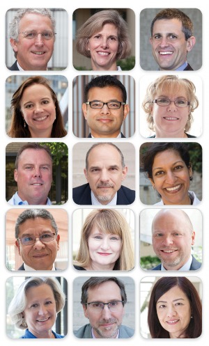 Mosaic of photos of SWOG members